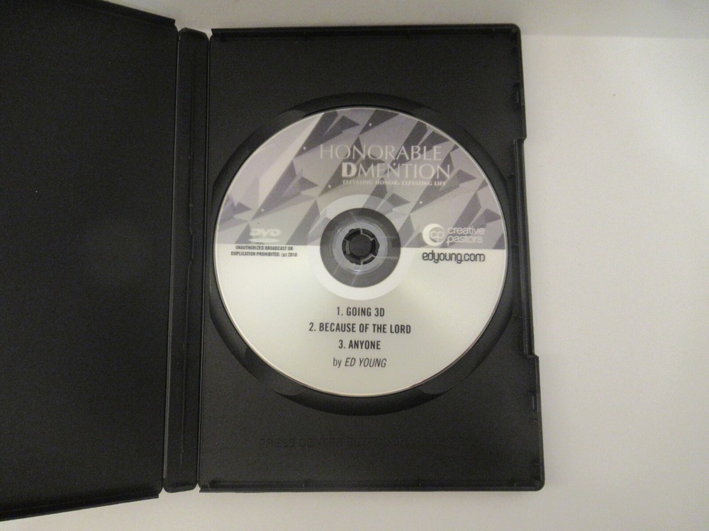 Ed Young - Honorable Dmention -Bringing Honor Back - (DVD)