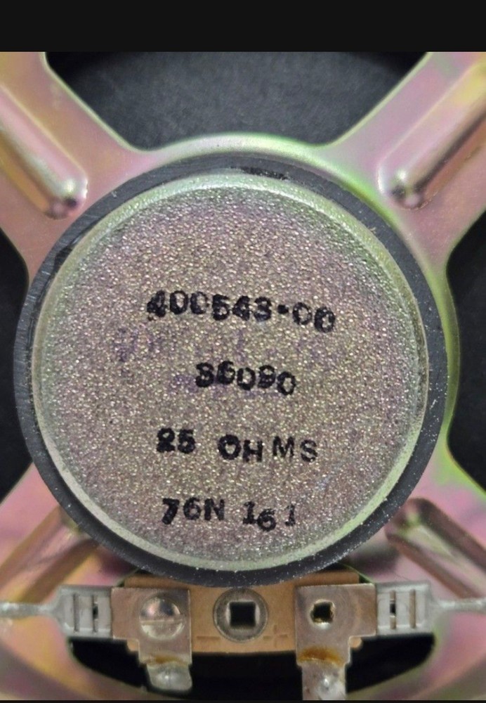 VTG Nutone Scovill Intercom Speaker & Metal Wall Insert E1170 * Read