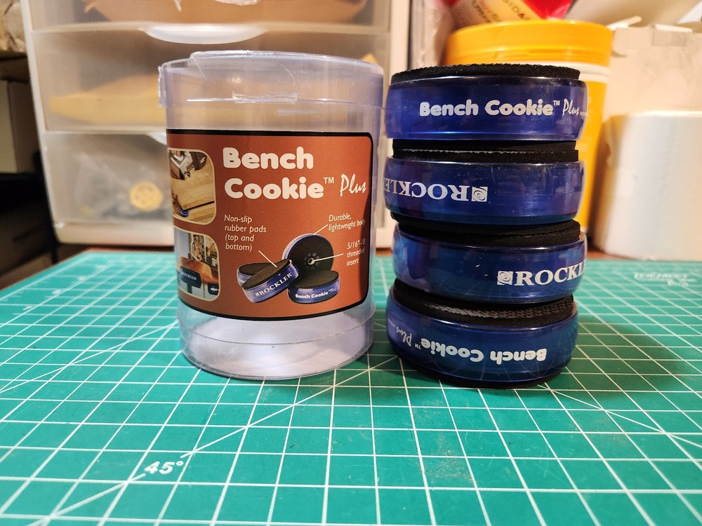 ROCKLER Work Bench Cookies Plus - Work Gripper discs (4 Pack)