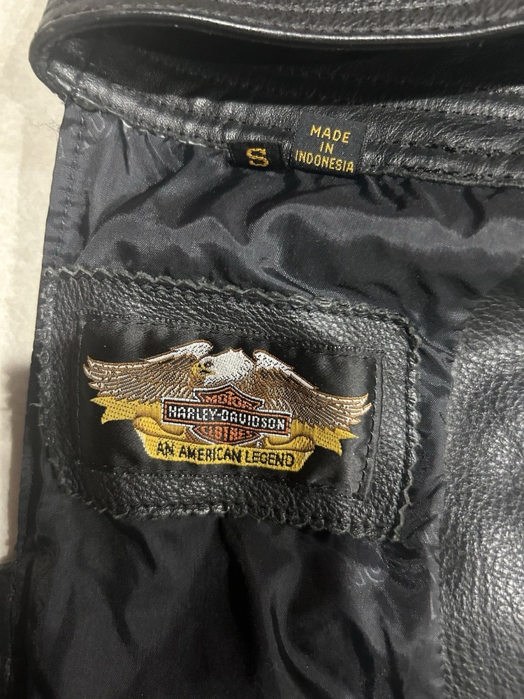 Harley Davidson Men's Leather Chaps Size S