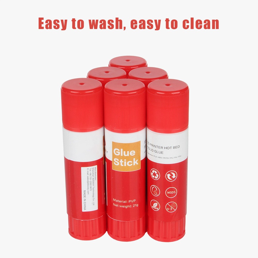3D Printer Glue 6Piece Glue Stick For 3D Printing Solid Warping Reducing Stylish