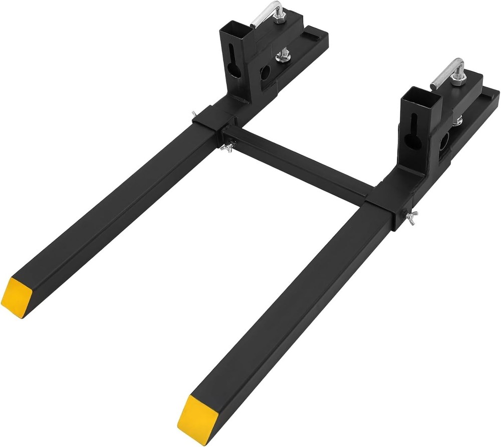 2500 Pound Pallet Fork Attachment Suitable for Tractor Buckets Skid Steer Loader