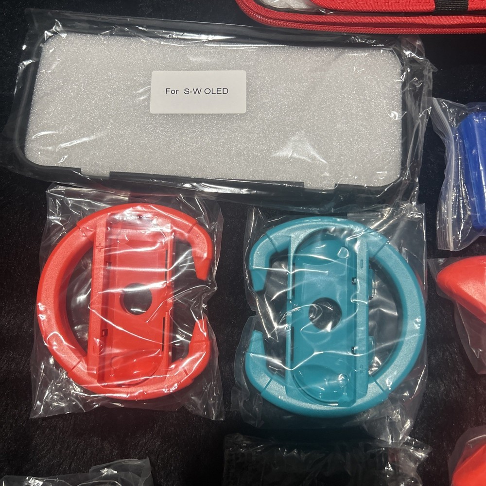 Accessories Bundle Nintendo Switch OLED Model Super Kit with Carrying Case, New