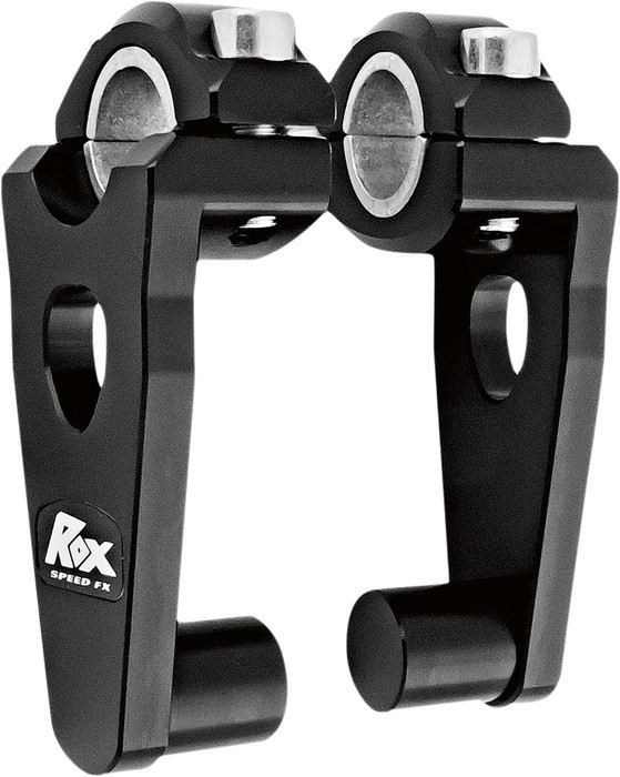 Rox Speed FX Elite Pivoting Handlebar Risers 3.5" Black