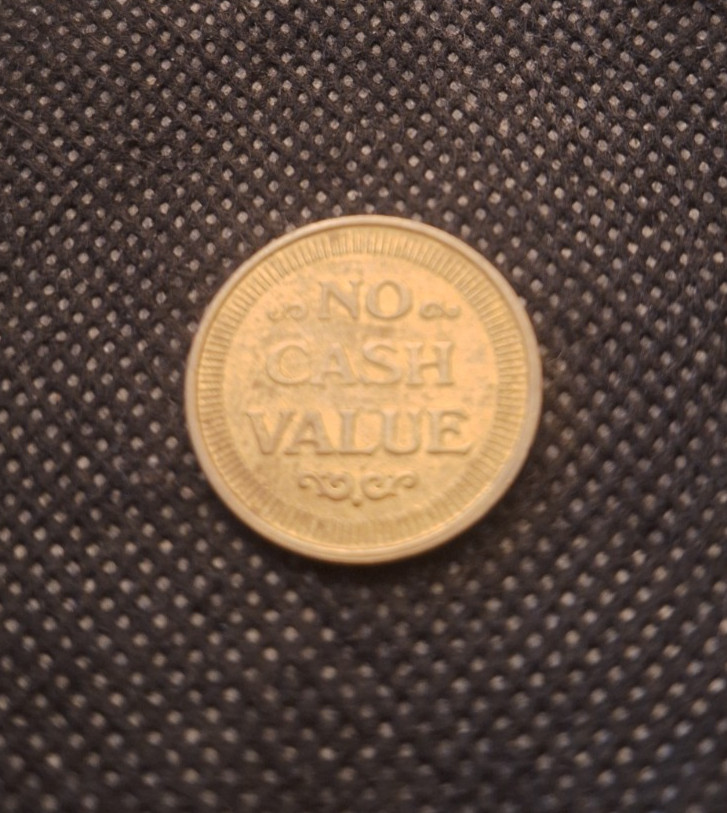 Game time amusement token e9795UXX