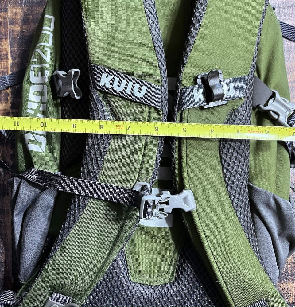 KUIU Divide 1200 Hunting Day Pack Hydration Compatible Expandable Pocket ASH