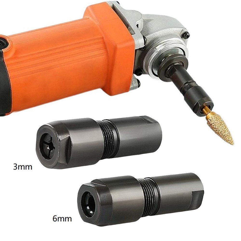 2pc 100-type Angle Grinder Modified Adapter To Straight Grinder Chuck-M10-Thread