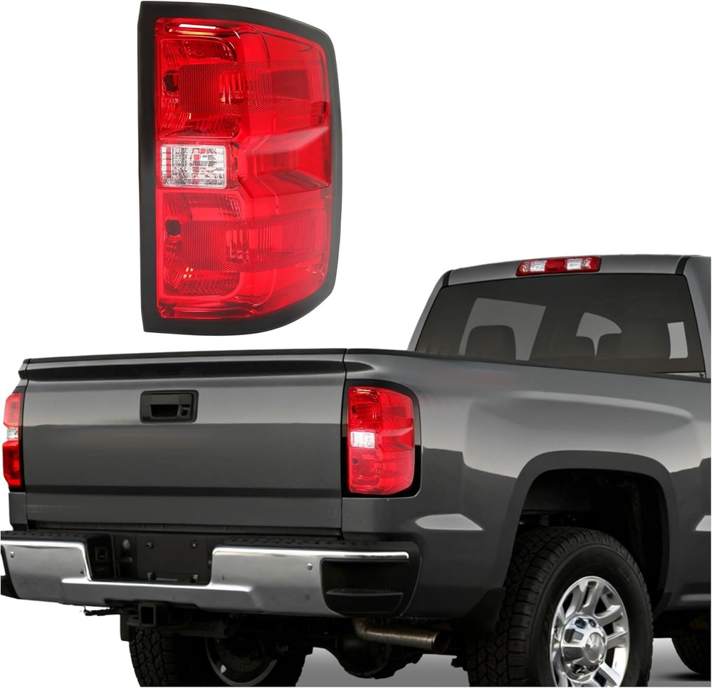 Chevy Silverado Tail Lamp Passenger 14-18