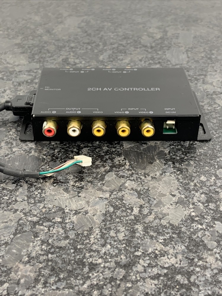 Car Audio Video 2CH AV Controller 2 Channel WORKS