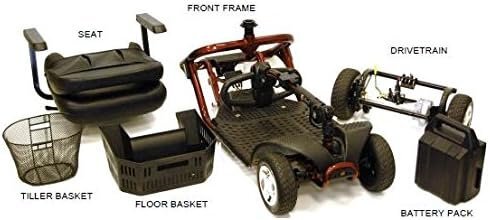 LiteRider 4-Wheel Folding Light Scooter GL141