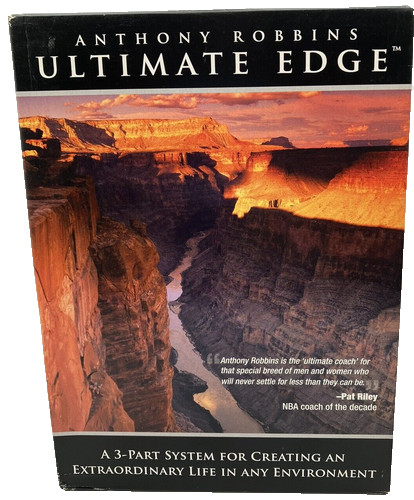 ANTHONY ROBBINS ULTIMATE EDGE CD DVD