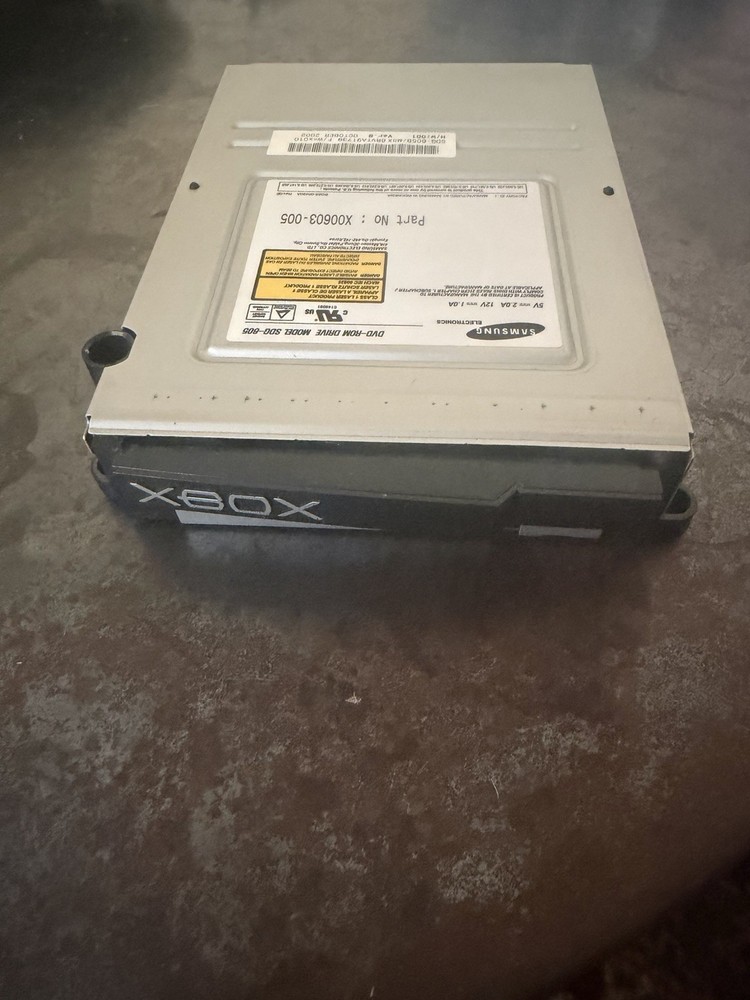 Microsoft Original Xbox Samsung DVD Drive Replacement Tested & Serviced