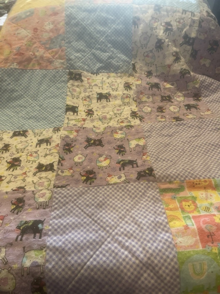 Sun Bonnet Rag Quilt