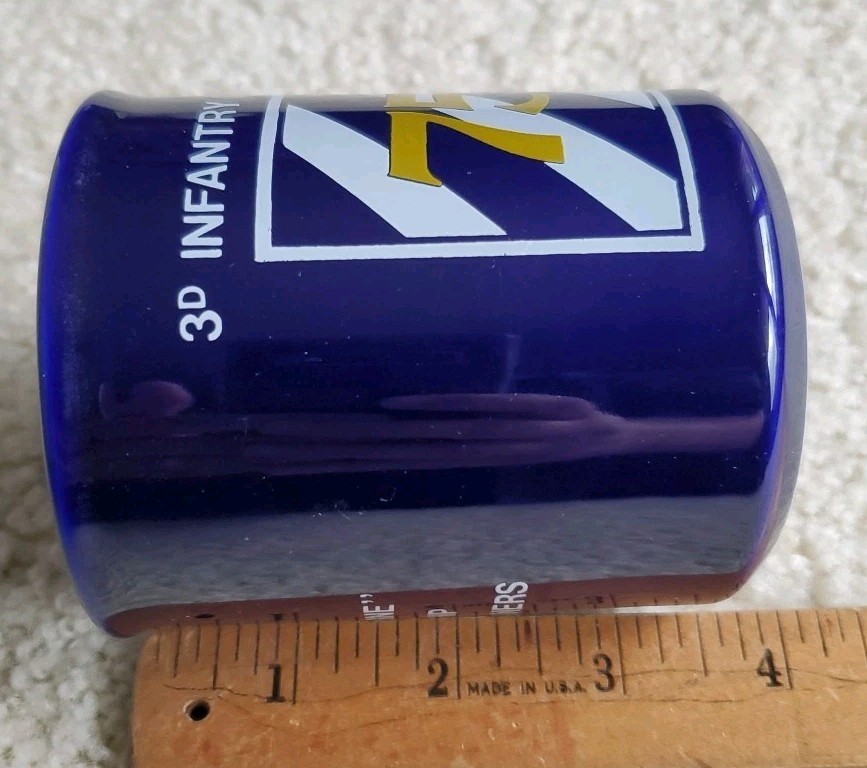 Third (3rd) Infantry Division 75 Coffee Mug Blue