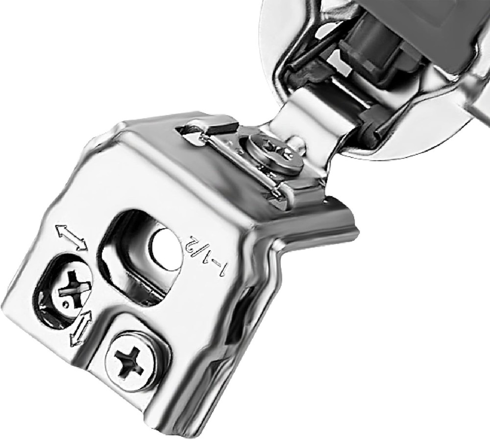10 Pack Soft Close Hinges for Kitchens - Quiet Operation & Style