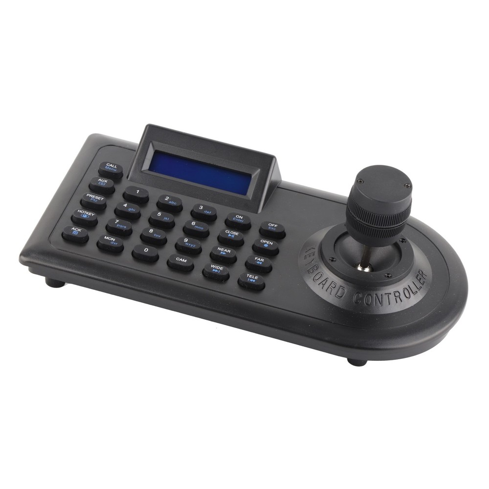 US Plug 3D PTZ Camera Controller Strong Compatibility LCD Display With