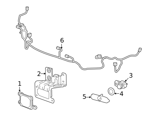 Genuine GM Harness 85536986