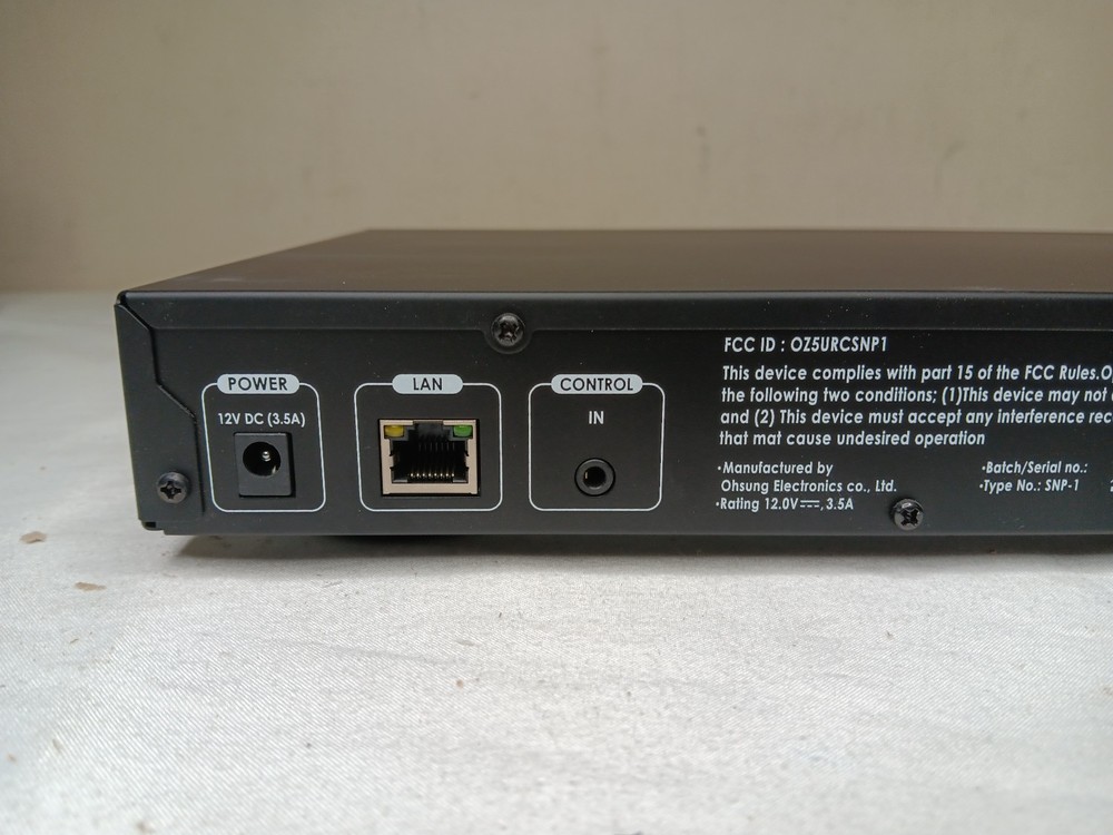 URC Total Control SNP-1 Streaming Network Player