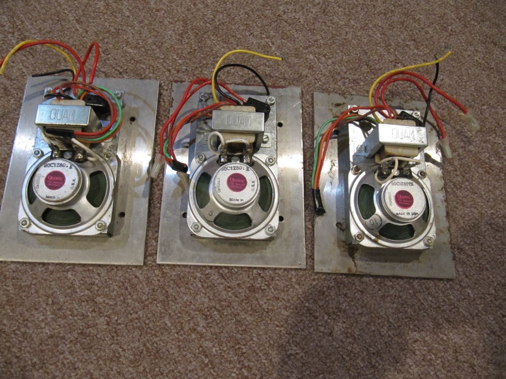 INTERCOM HIGH SECURITY SPEAKER ( 3 AVAILABLE @ 38.00 EACH )