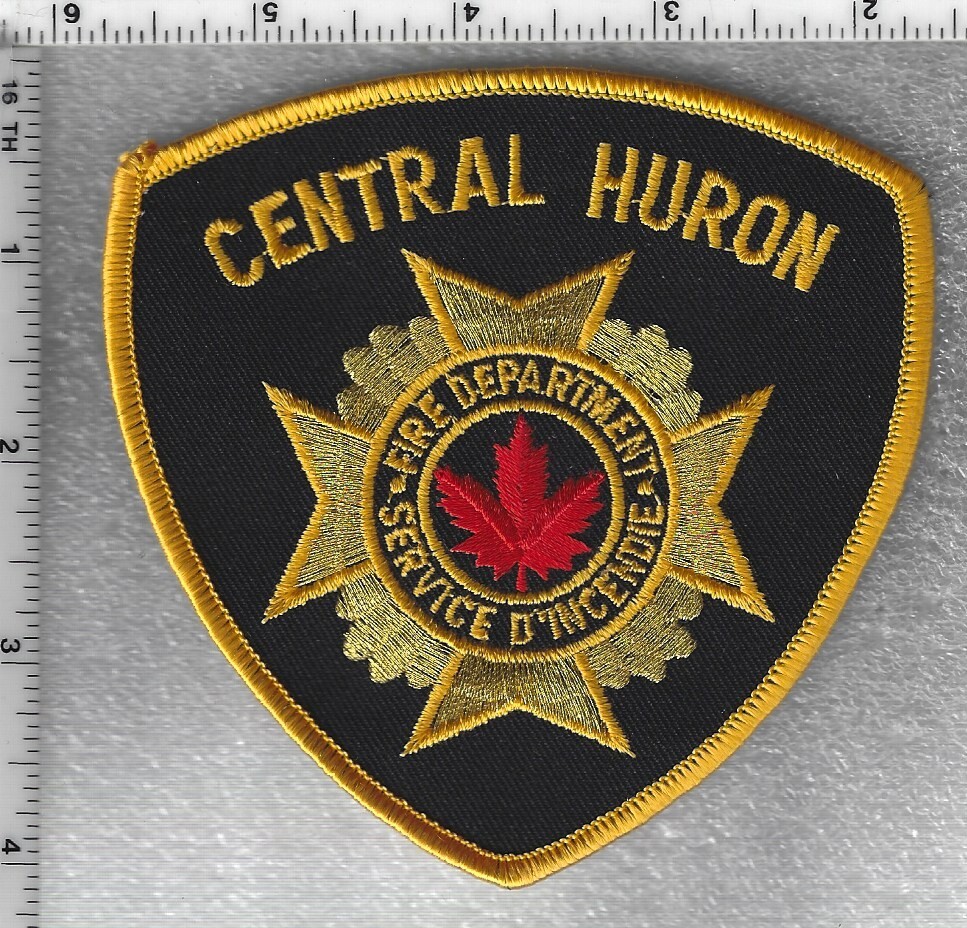 Central Huron Fire Department  (Ontario, Canada)  Shoulder Patch