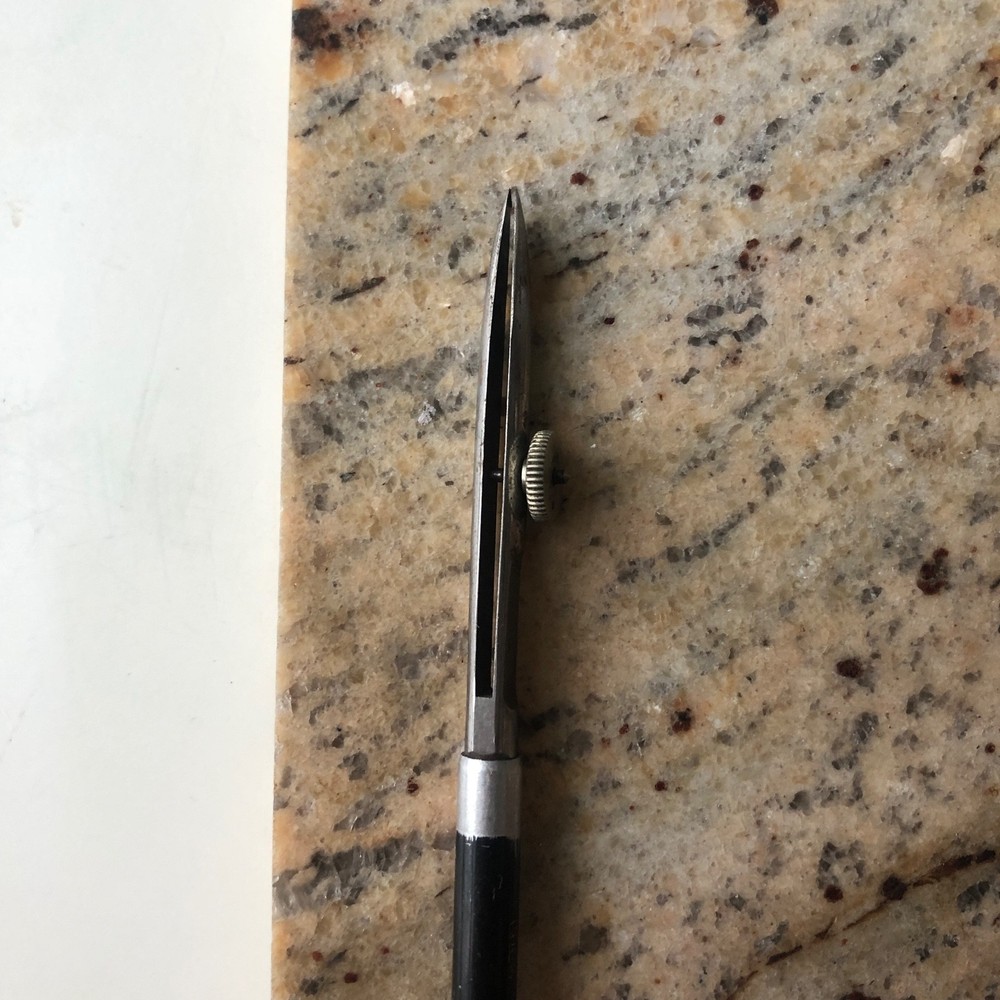 Vintage Metal Drafting Ruling Pen / Drafting Tool w/ Mini Compass
