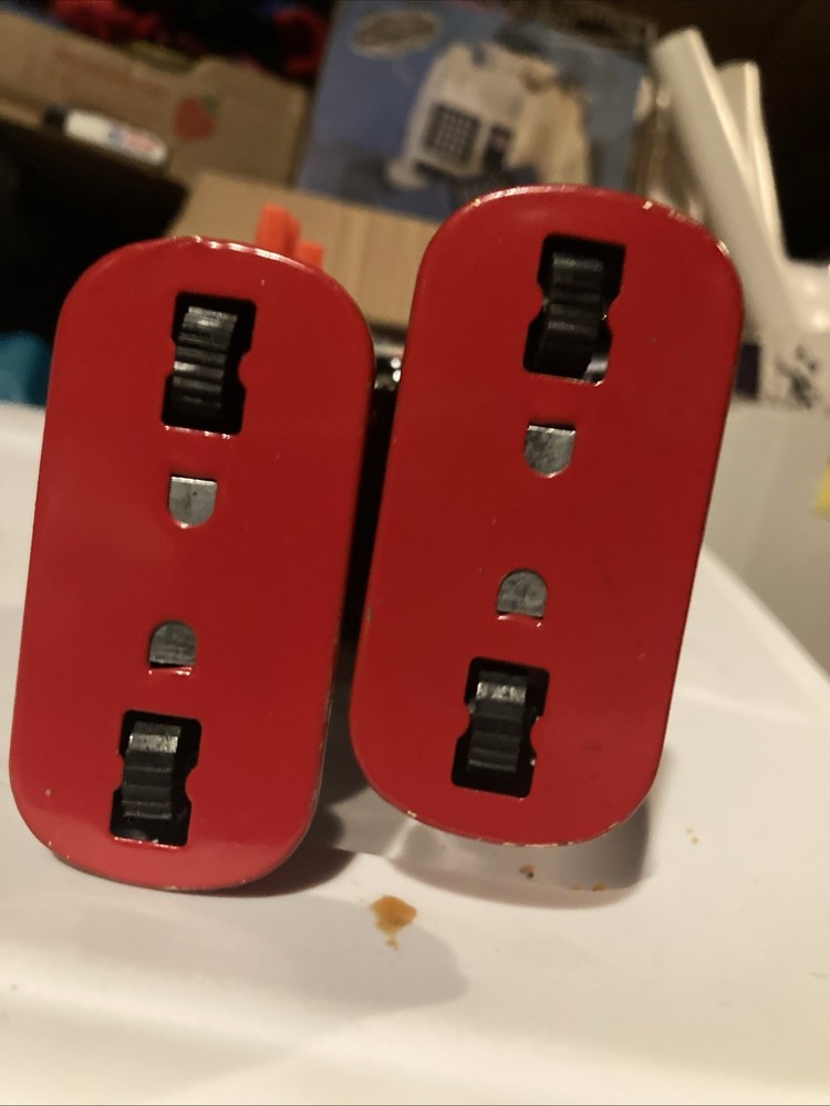 HIGH WHEEL ROBOT BLACK VERSION MECHANICAL WIND UP TIN ROBOT MINT