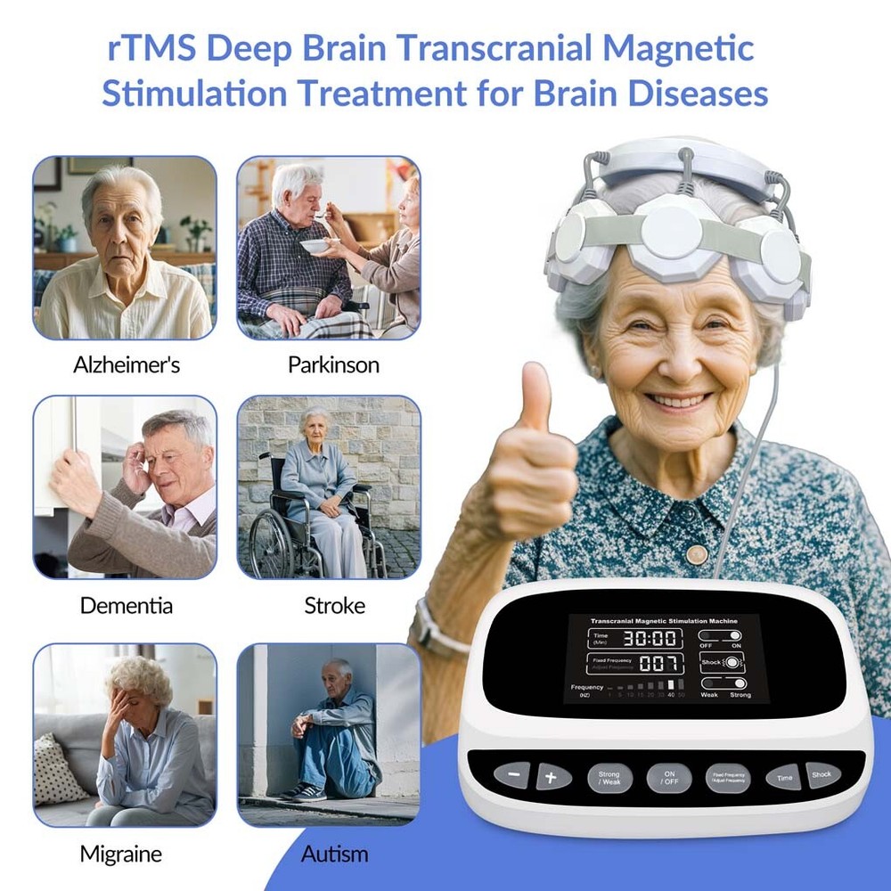 rTMS Transcranial Magnetic Stimulation Machine for Depression Anxiety Disorders