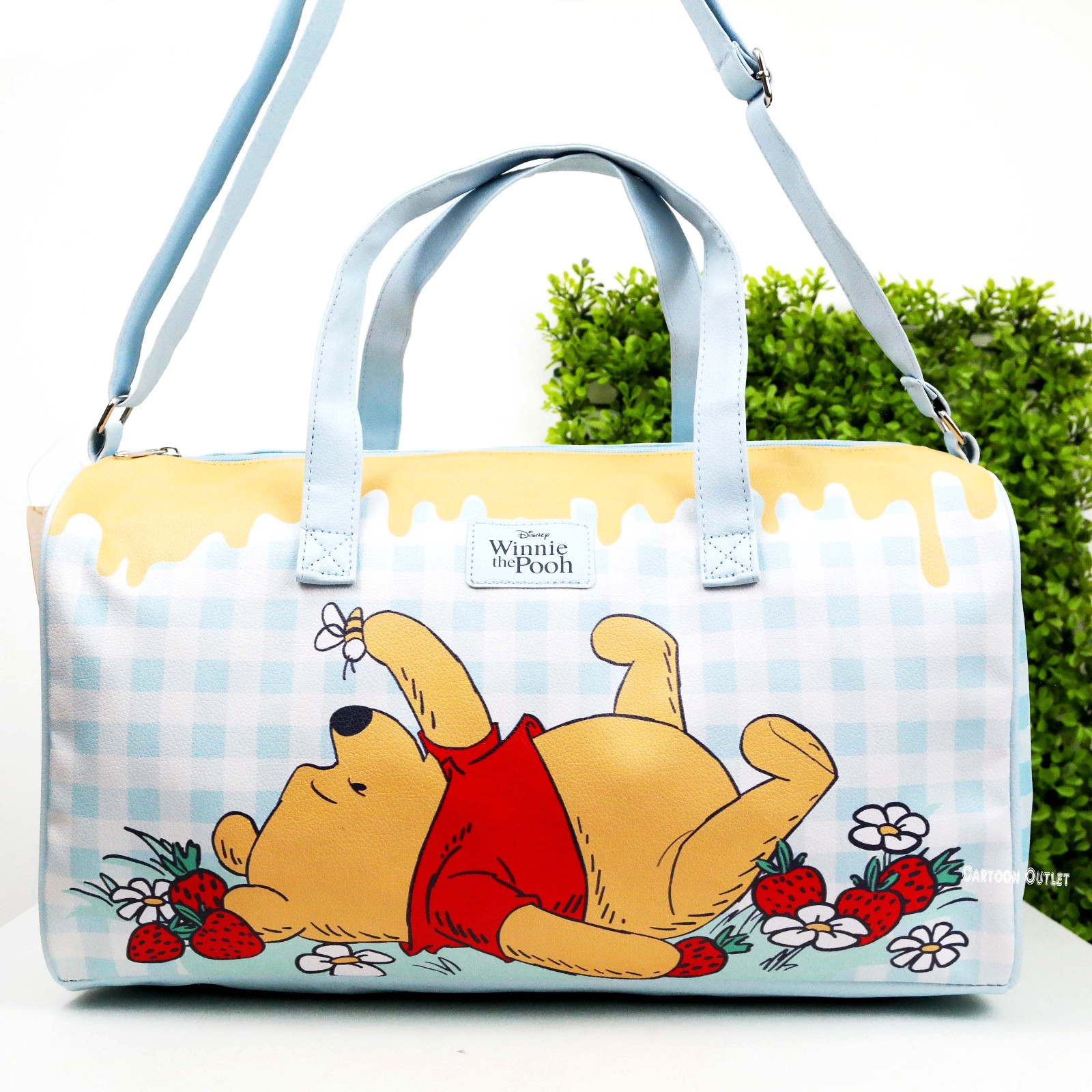 Disney Winnie The Pooh Duffle Bag New Dance Bag Overnight Tote Travel Bag New