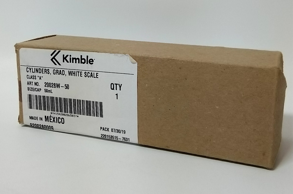 NEW Kimble Kmax Cylinder GRAD class ‘A’