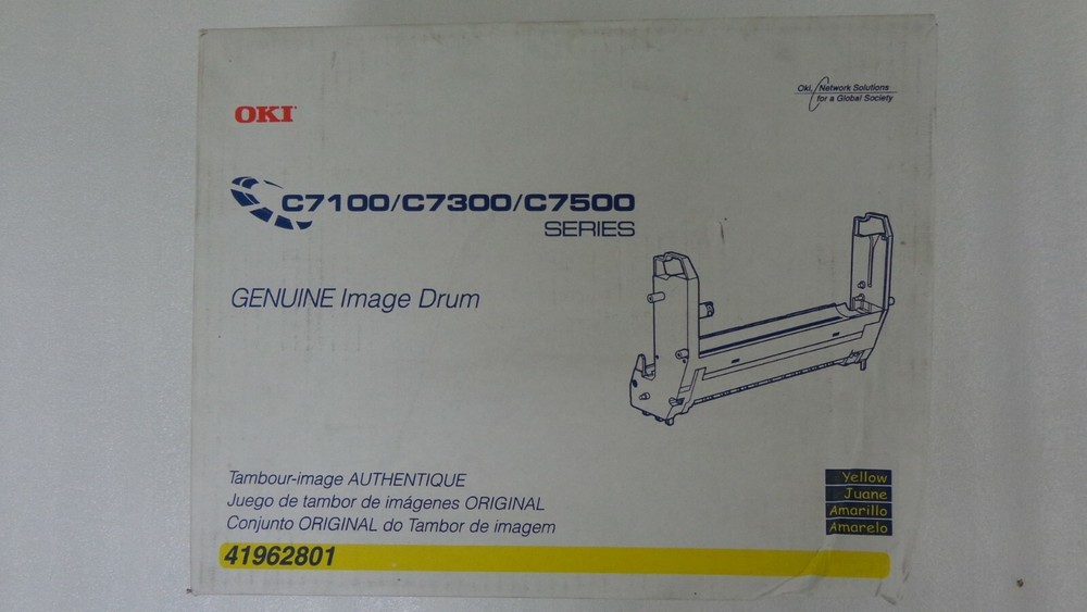 41962801 OKIDATA C7100 /C7500 TYPE C4 IMAGE DRUM YELLOW