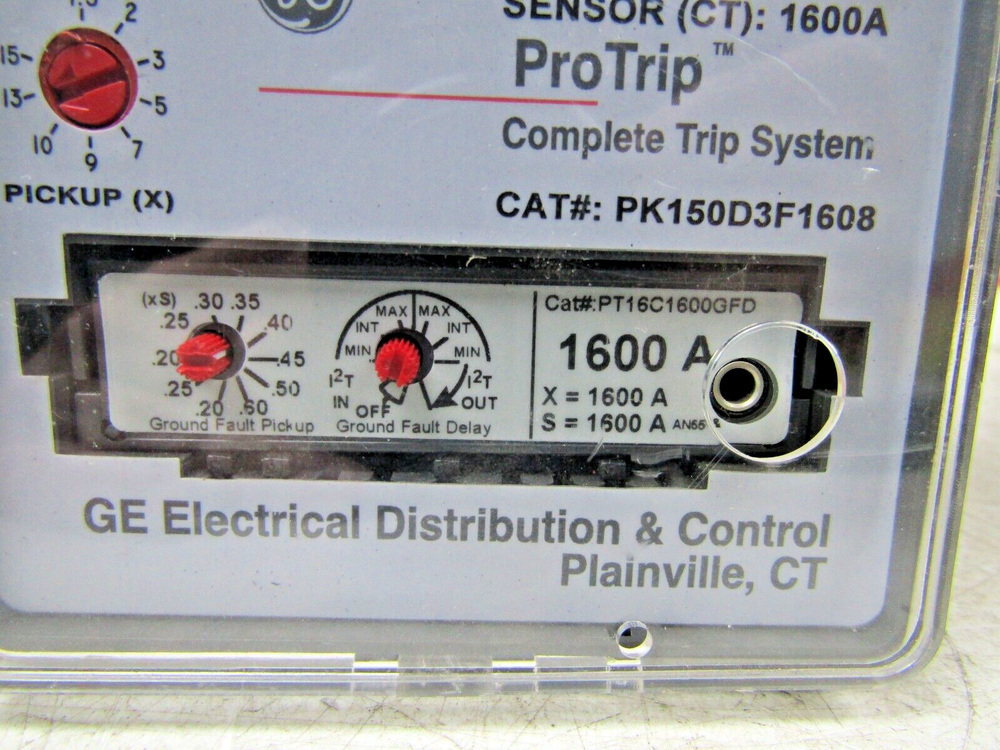 🔥 NEW GE 1600 AMP PRO-TRIP PK150D3F1608 TRIP UNIT PROGRAMMER