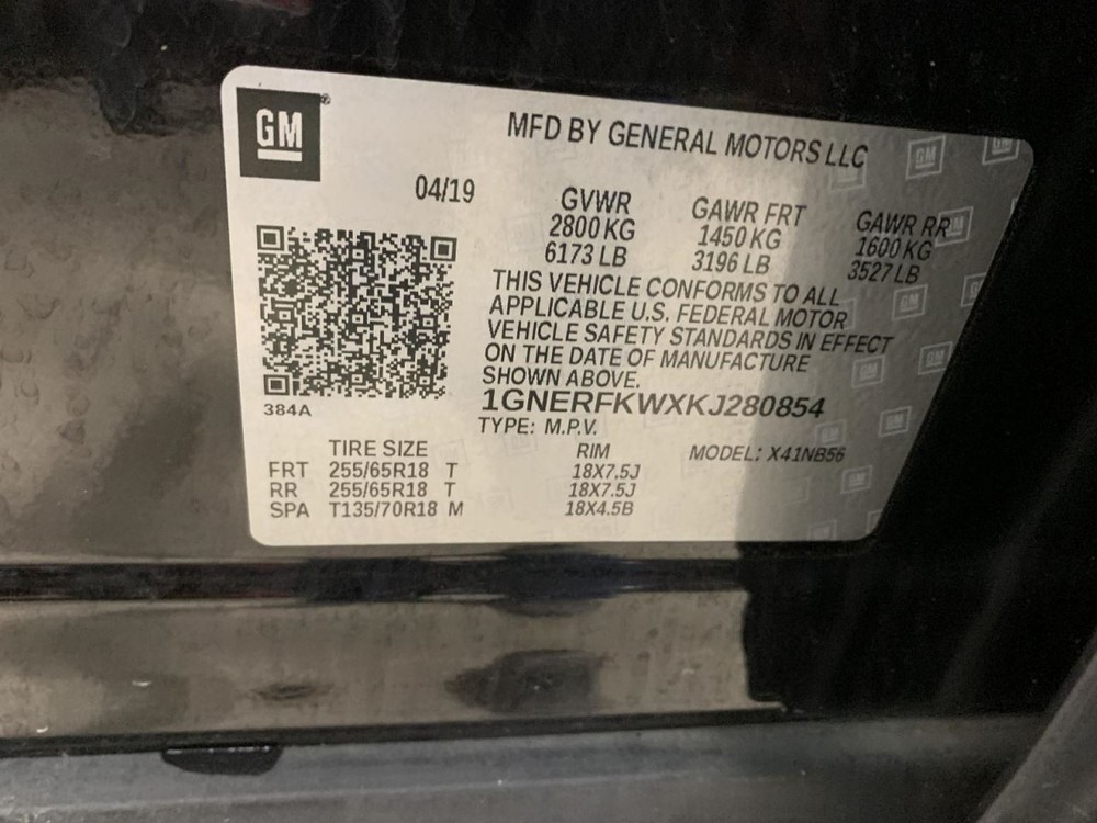 Complete Console Front Floor Fits 18-21 TRAVERSE 952124