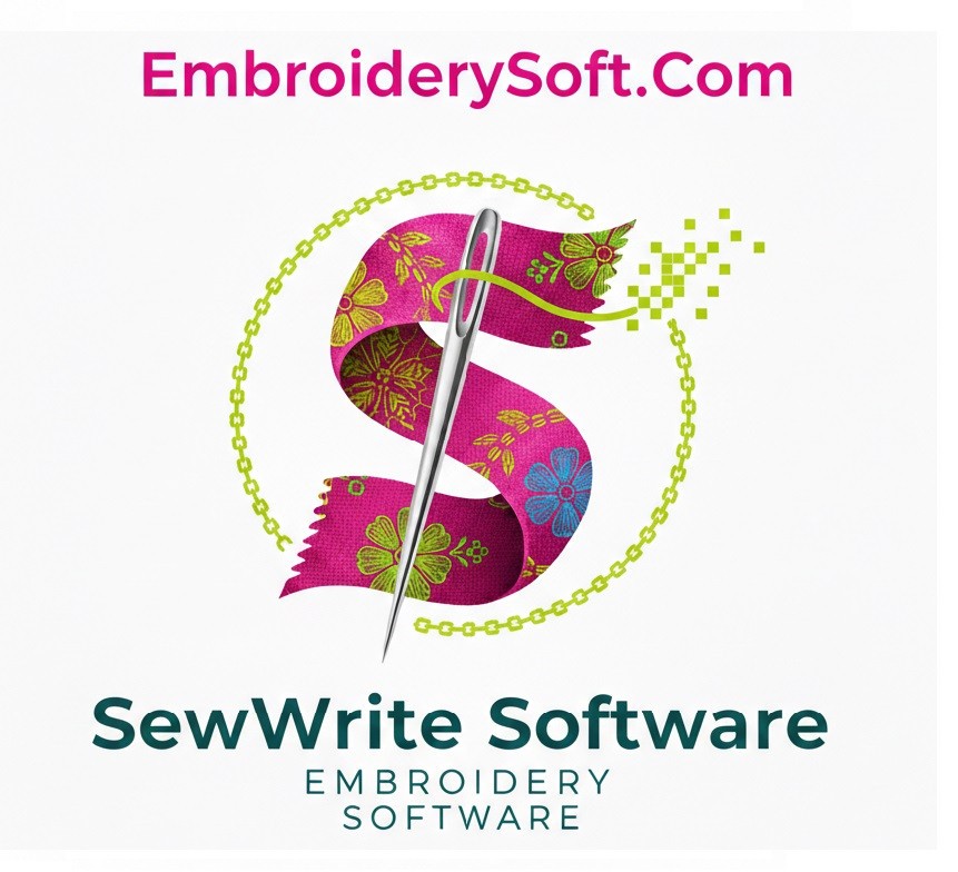 SewWrite - Embroidery Lettering Software - Monogram & Text Editor - Full Version