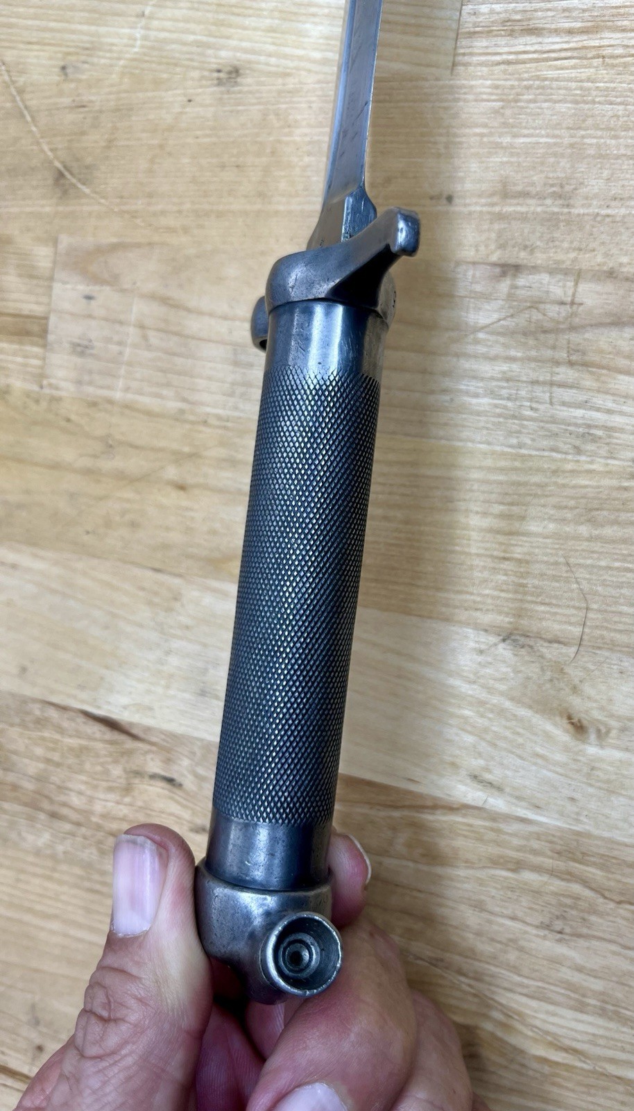 Swedish Mauser M1896 Bayonet & Scabbard Pre WW1 Post War Crown & Unit Markings