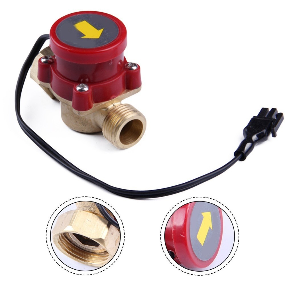 For water Flow Switch Sensor 30W HT30 G12 Thread for Pump Applications 0 110V