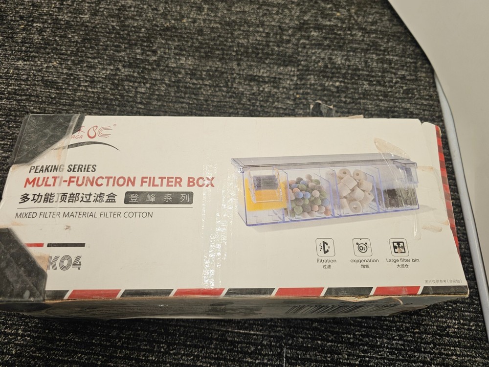 Peaking Series SC-PK04 Multi-Function Filter Box Mixed Media Cotton Material