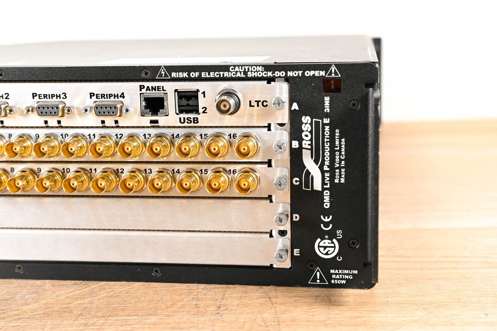 Ross Vision QMD 1 M/E Video Switcher with Vision 1 Panel CG007VZ