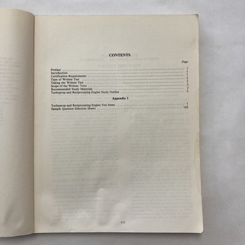 FAA - 2 Books - Turbojet-Basic & Turboprop Reciprocating Engine - Test Guides