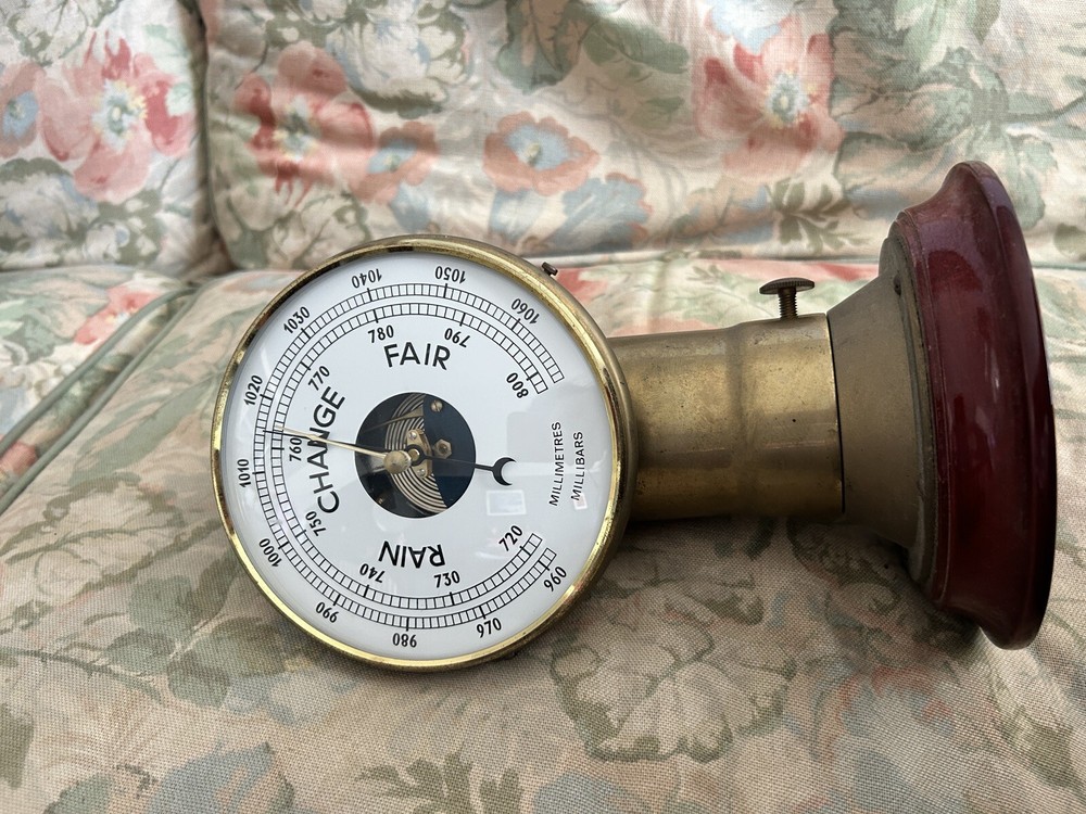 Brass Barometer