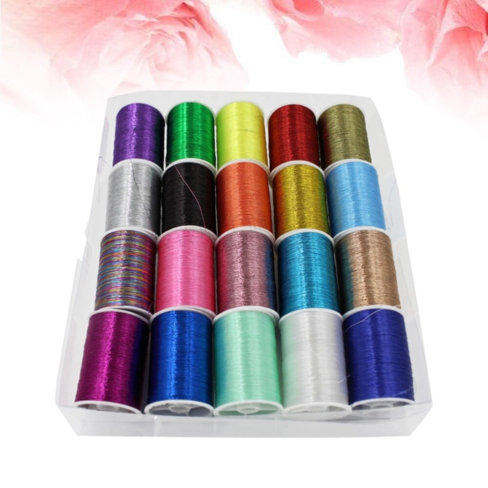 Embroidery Thread Metallic Embroidery Floss Metallic Thread Set