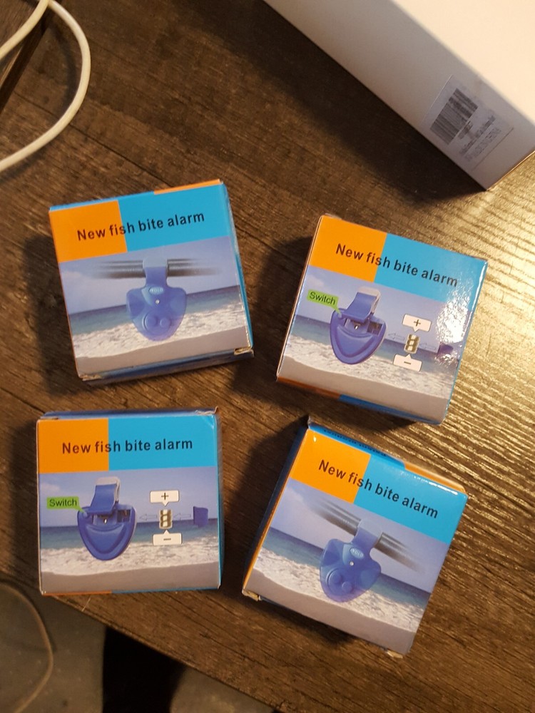 4x Electronic Fish Bite Clip On Alarm