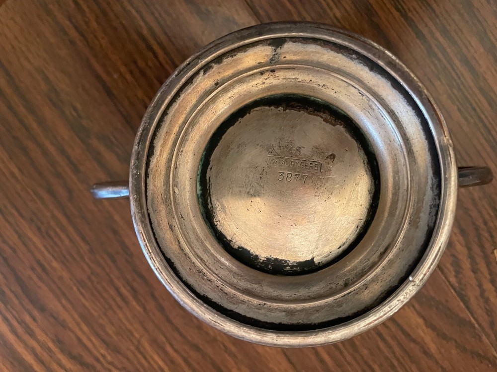 WM. A. ROGERS METAL BOWL 3877