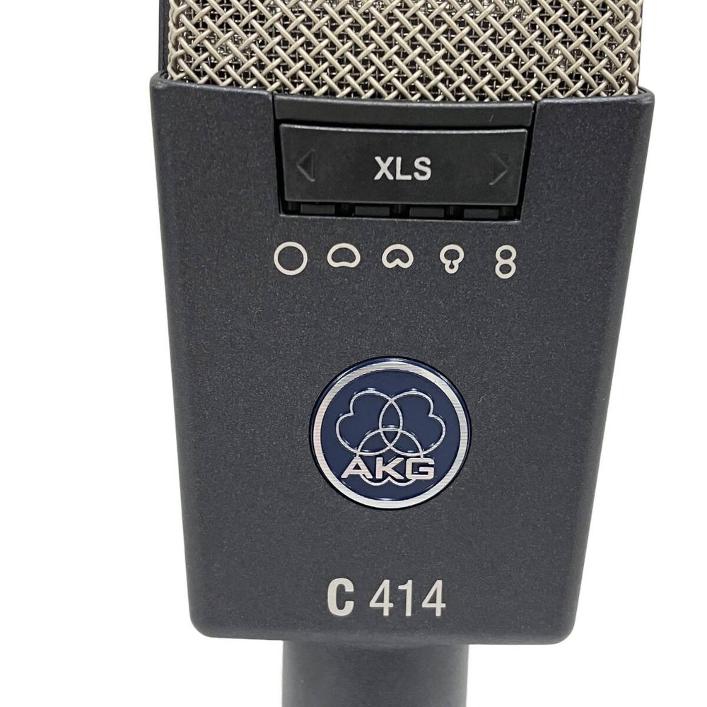 AKG C414 XLS Reference Multipattern Condenser Microphone Studio w/ Hard Case
