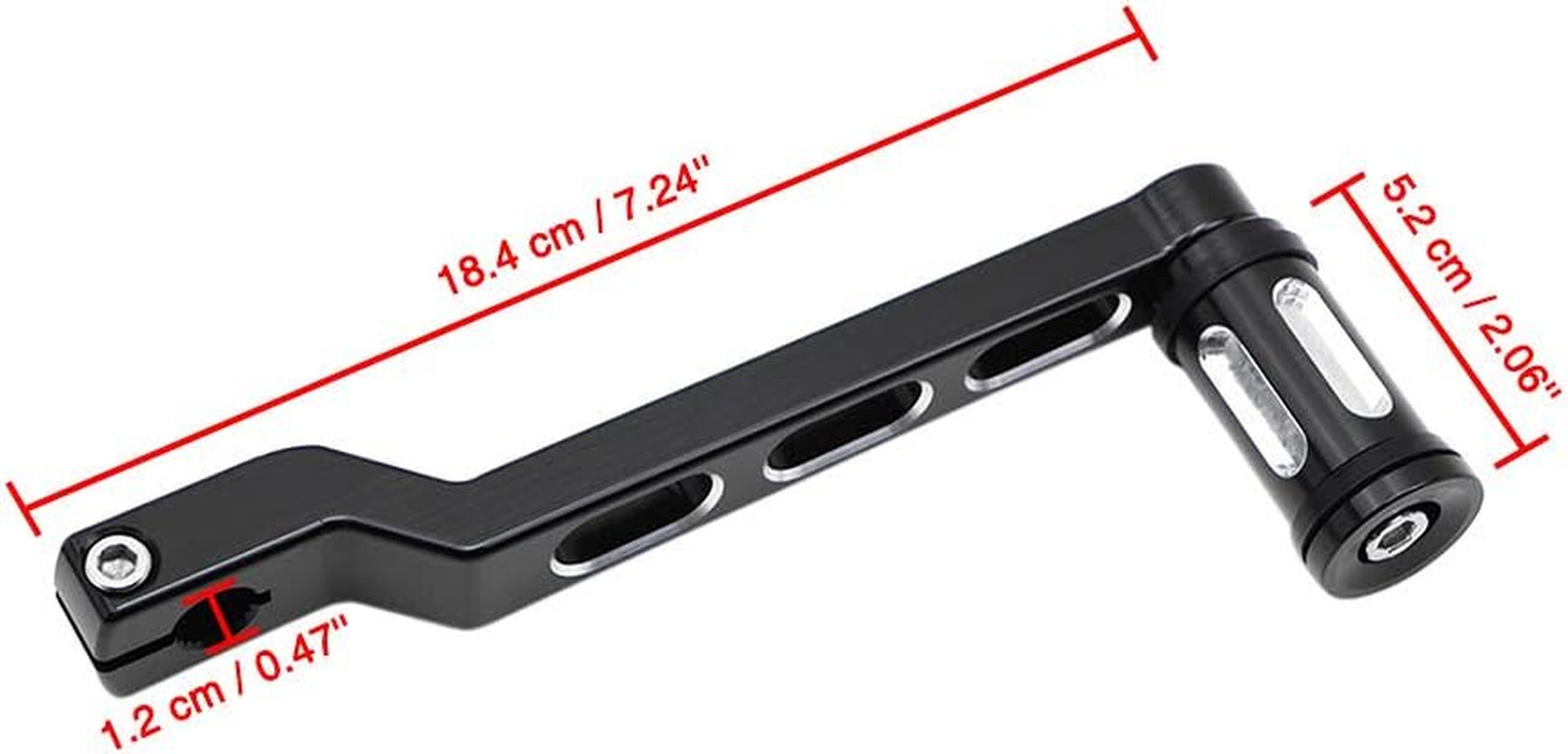 Heel Toe Gear Shift Lever + Shift Peg for Harley FL Softail/Touring, Road King,