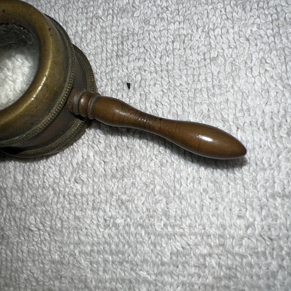 Vintage Brass Pocket Microscope/magnifying Glass (possibly Coddington?)