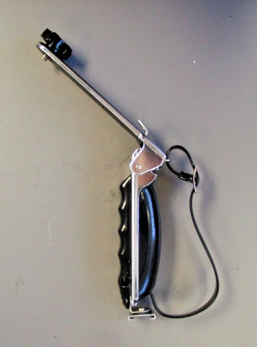 Rowi Camera Folding L Shaped Flash Brackets with Hand Grip and strap, Exc. Cond.