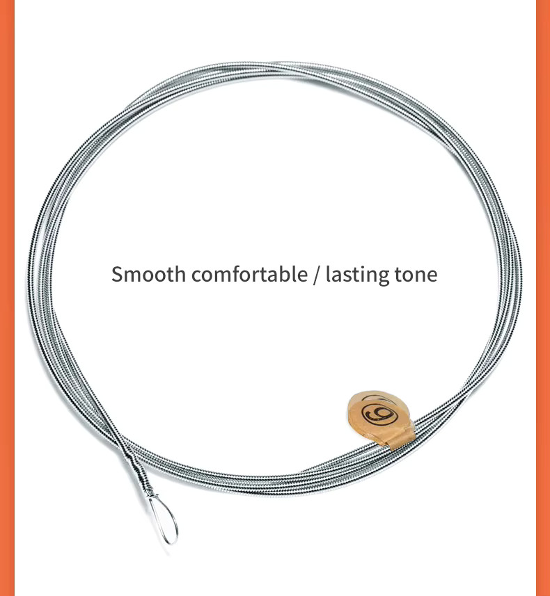 6 Strings Banjo Strings Nickel Alloy Wound Hexagonal Steel Core Rust Resistant S