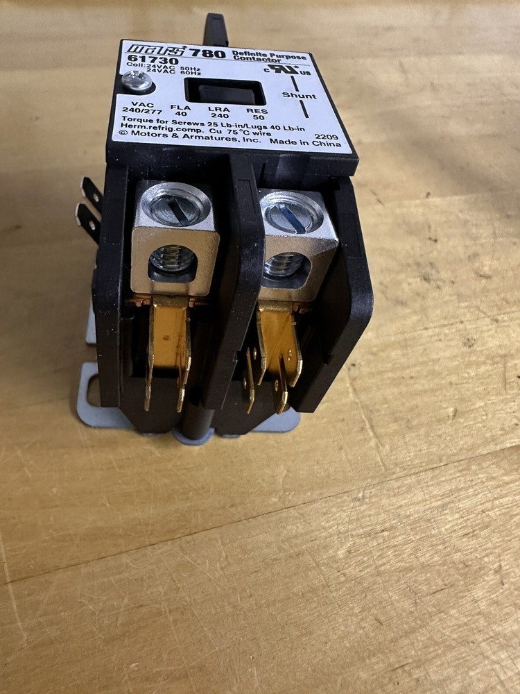 MARS 780 61730 DEFINITE PURPOSE CONTACTOR