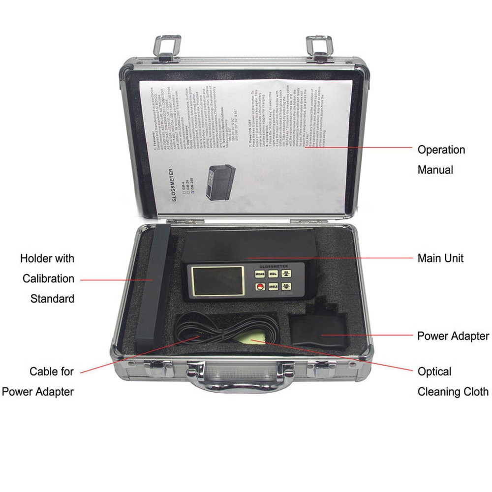 GM-268 Gloss Meter Gloss Meter Surface Gloss Meter Three Angle Measurement
