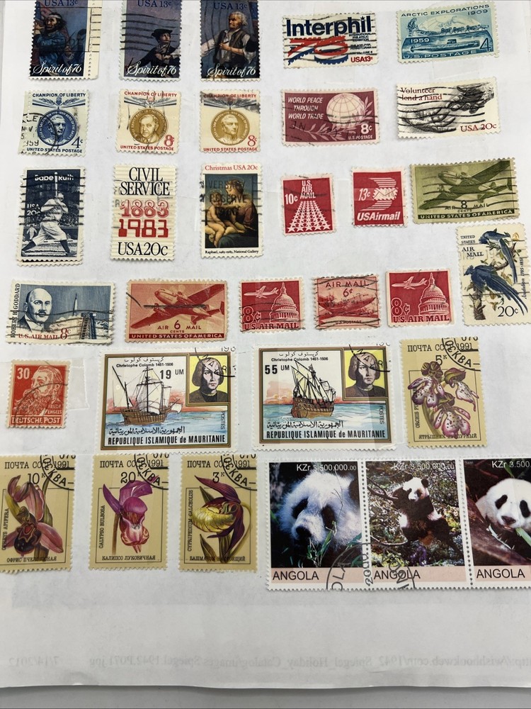United States Postal Stamps 🔥 Please Read Description